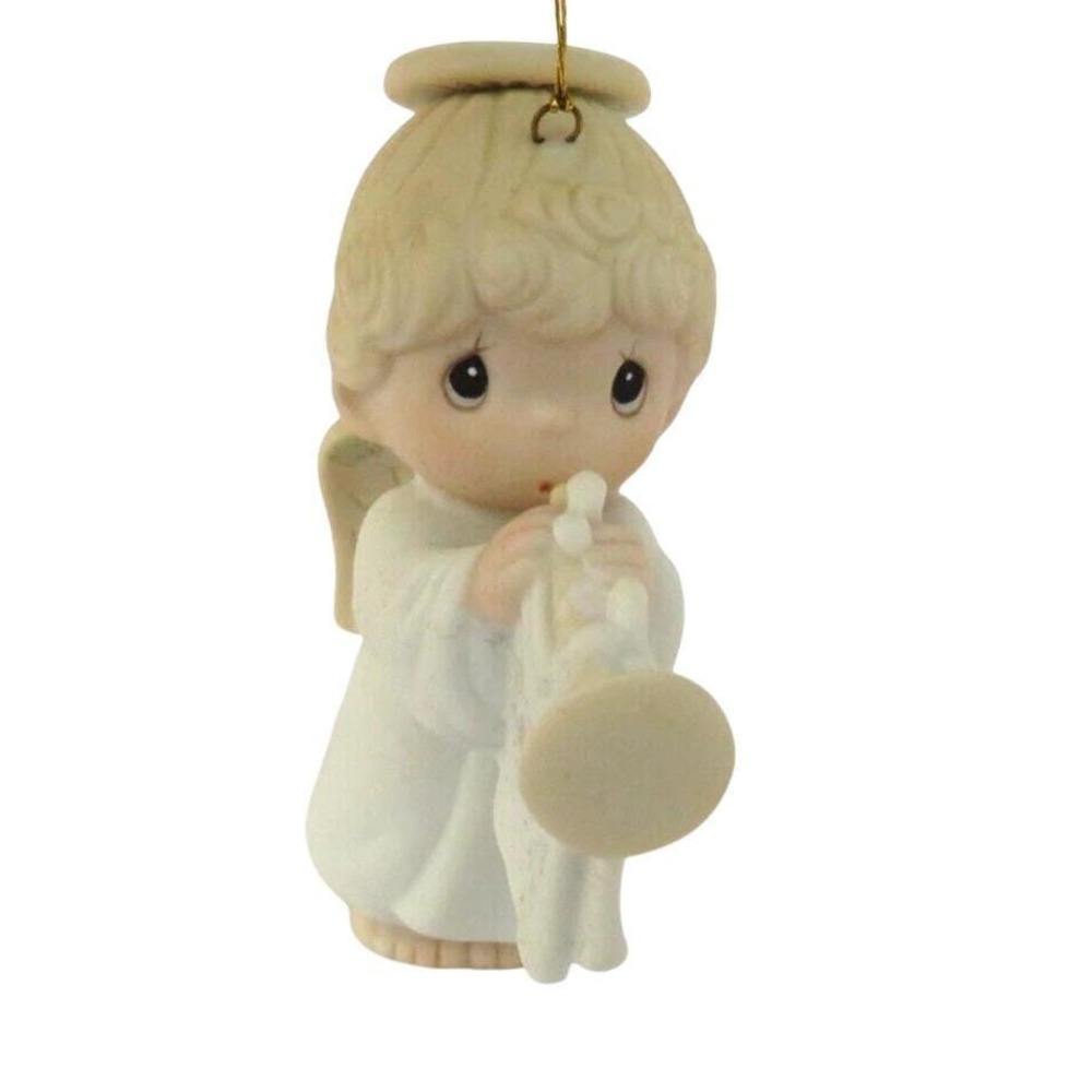 Precious Moments Rejoice O Earth‎ Angel Ornament Enesco Vintage Christmas Boxed